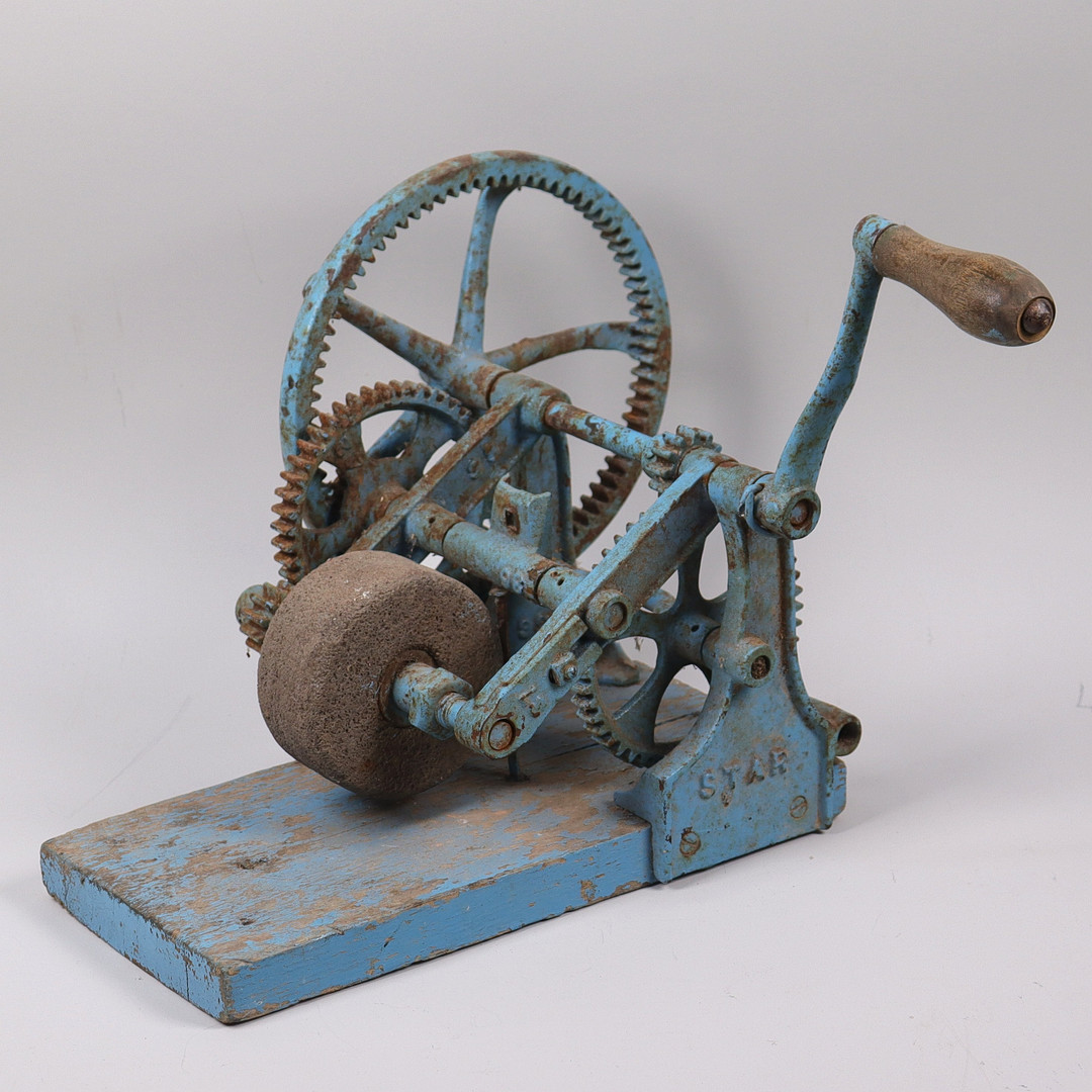 SLIPMASKIN, Star, för skära / lie, 1900-talets första hälft.
