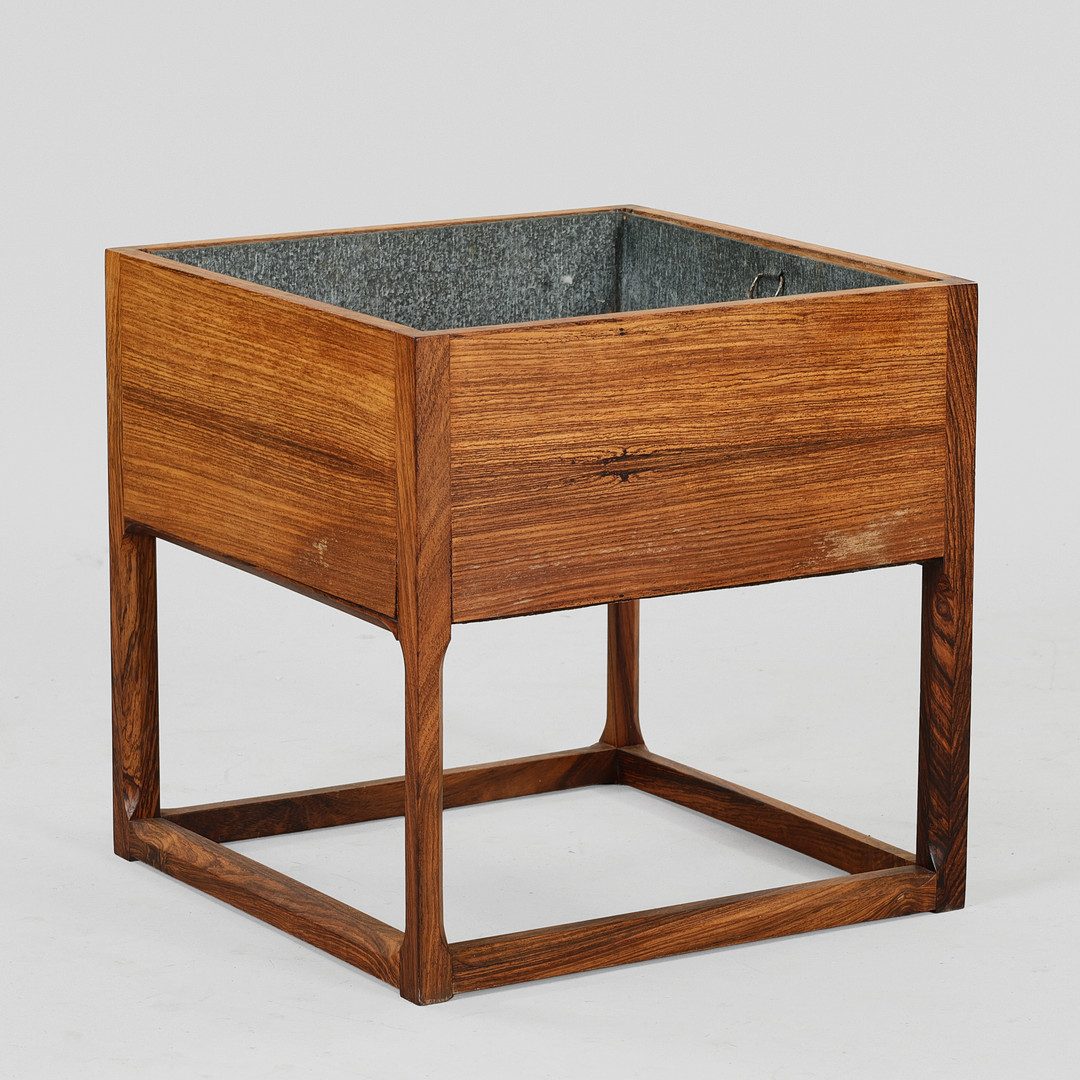 KAI KRISTIANSEN. Plantekasse af palisander, Aksel Kjersgaard, Danmark, 1950'erne.