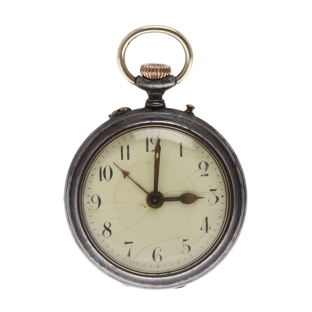 LATE 19TH CENTURY SWISS ALARM WATCH.