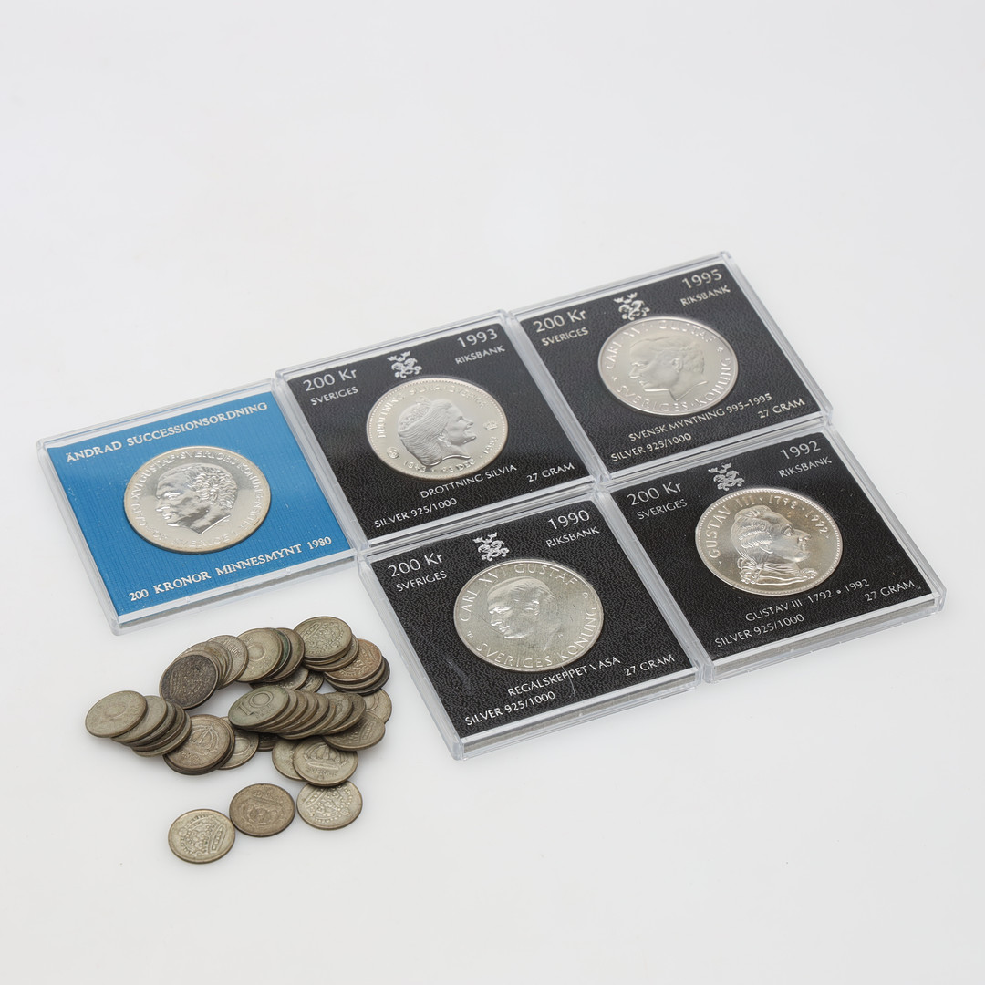 SILVERMYNT finvikt ca 149 gram.