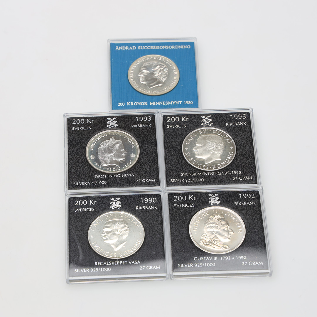 SILVERMYNT finvikt ca 149 gram.
