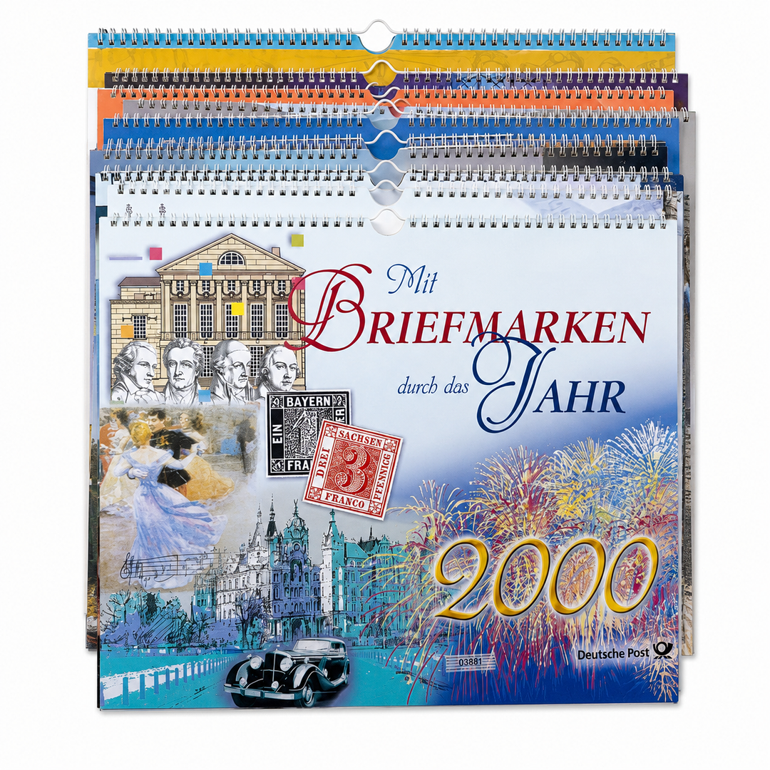 FRIMÄRKEN, Frimärkskalendrar, Förstadagsbrev, Tyskland, parti/samlingar 1969-2013.