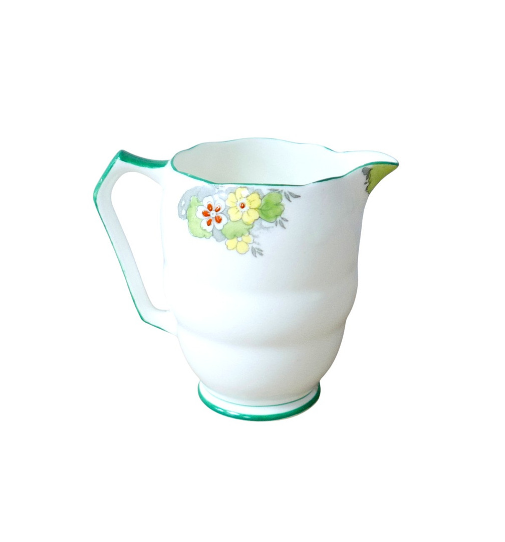 AN ART DECO RADFORD BONE CHINA TETE-A-TETE TEA SET.