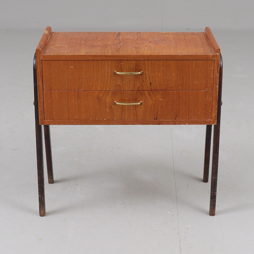 SÄNGBORD, teak, 1960-tal.