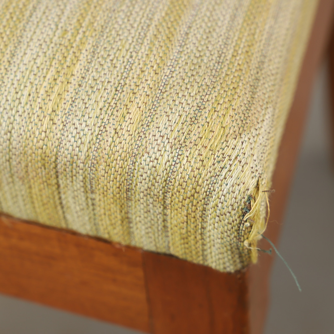 STOLAR, 6 stycken, mahogny, björk m.m, 1900-tal.