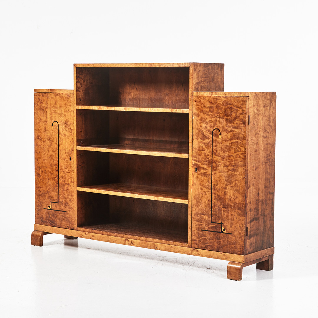 HYLLA, Swedish Grace, 1920-/30-tal, med skåpdörrar, björk.