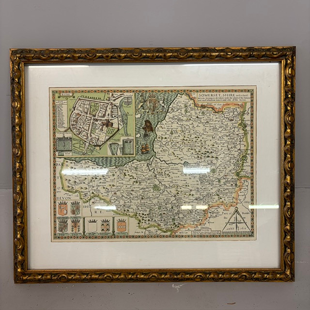 REPRODUCTION ANTIQUE MAP.
