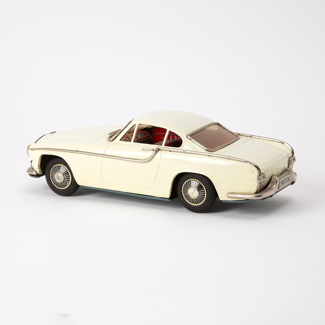 SSS INTERNATIONAL. "Volvo P1800", plåt, 1960-tal.