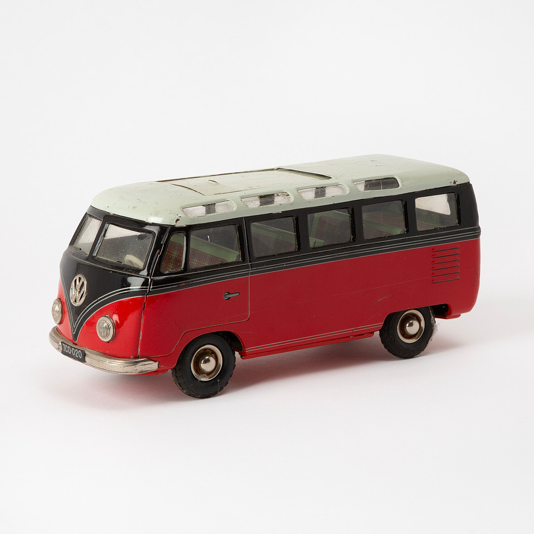 TIPPCO. "TCO-020", VW buss, friktion, litograferad plåt, Västtyskland.
