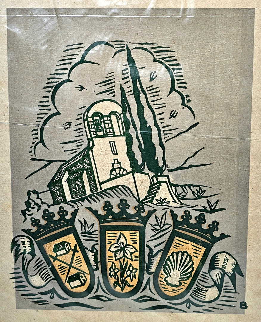 "San Medin". Cartel original, año 1950.