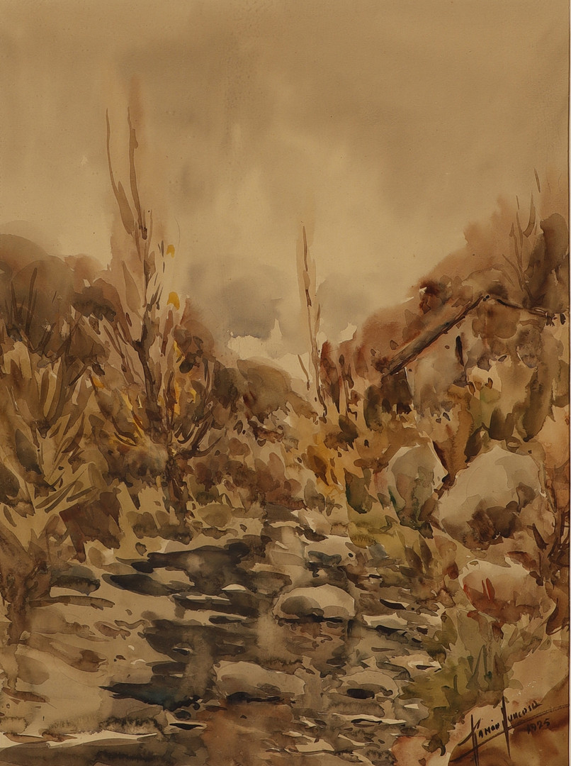 RAMON JUNCOSA. Paisaje.