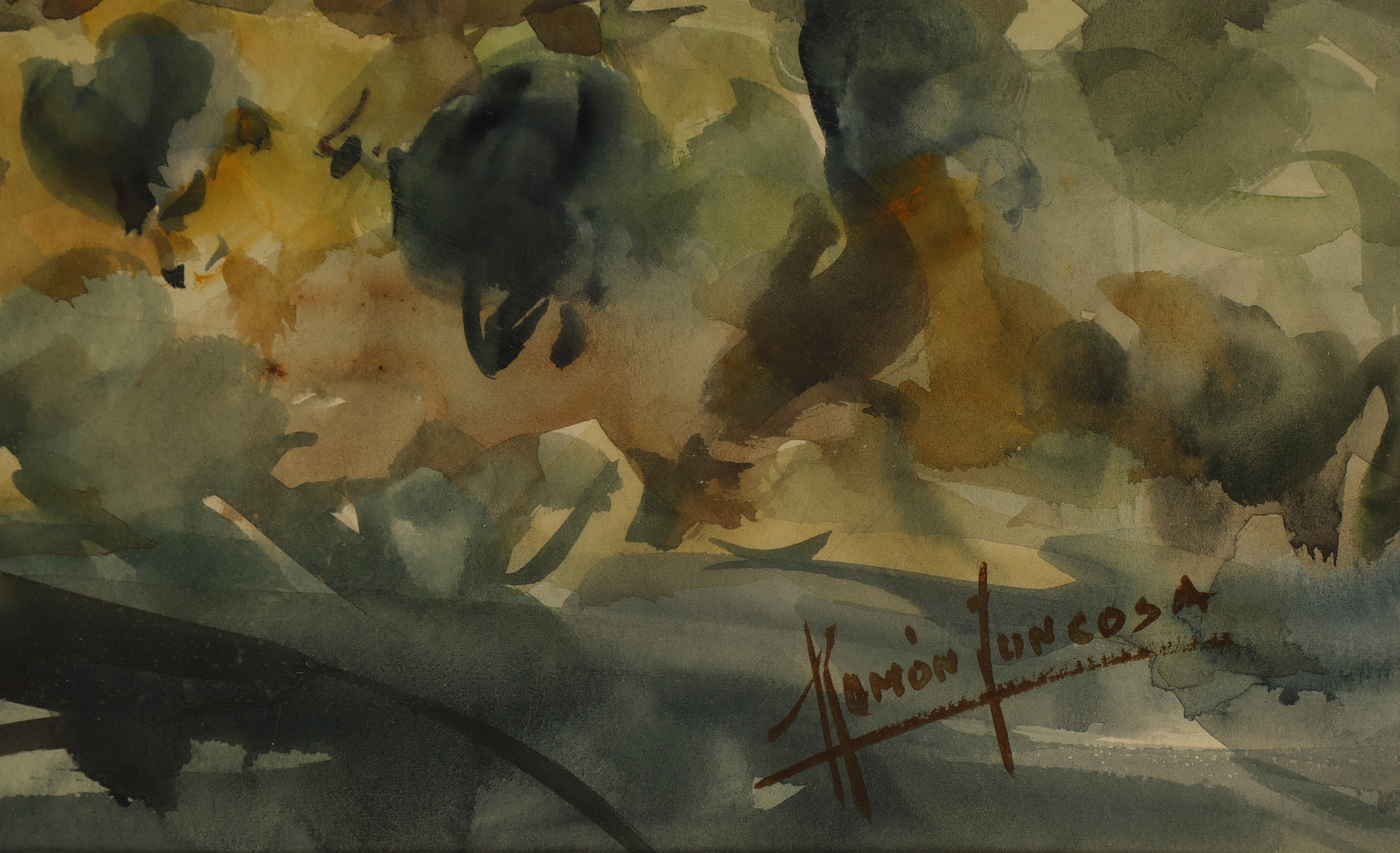 RAMON JUNCOSA. Paisaje.