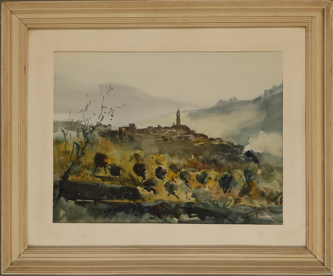 RAMON JUNCOSA. Paisaje.