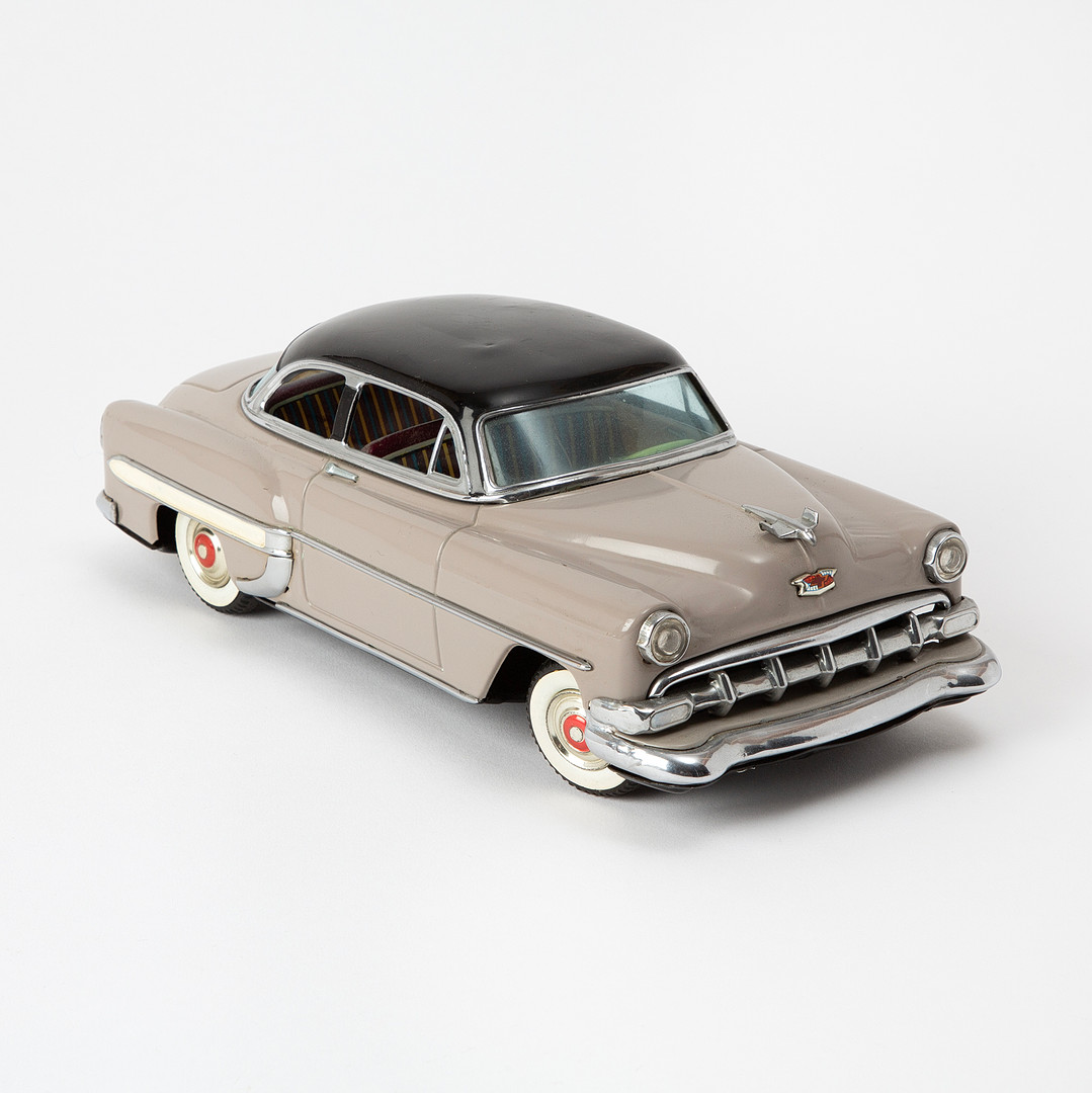 MARUSAN. "Chevrolet 2203", litograferad plåt, Japan, 1954 års modell.