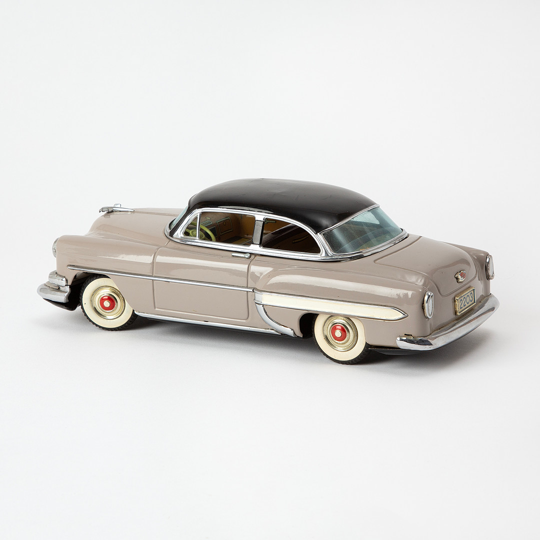 MARUSAN. "Chevrolet 2203", litograferad plåt, Japan, 1954 års modell.
