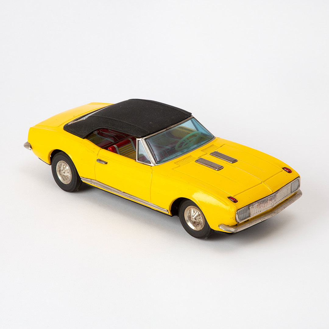 NOMURA. "Chevrolet Camaros SS", litograferad plåt, Japan, 1960-tal.