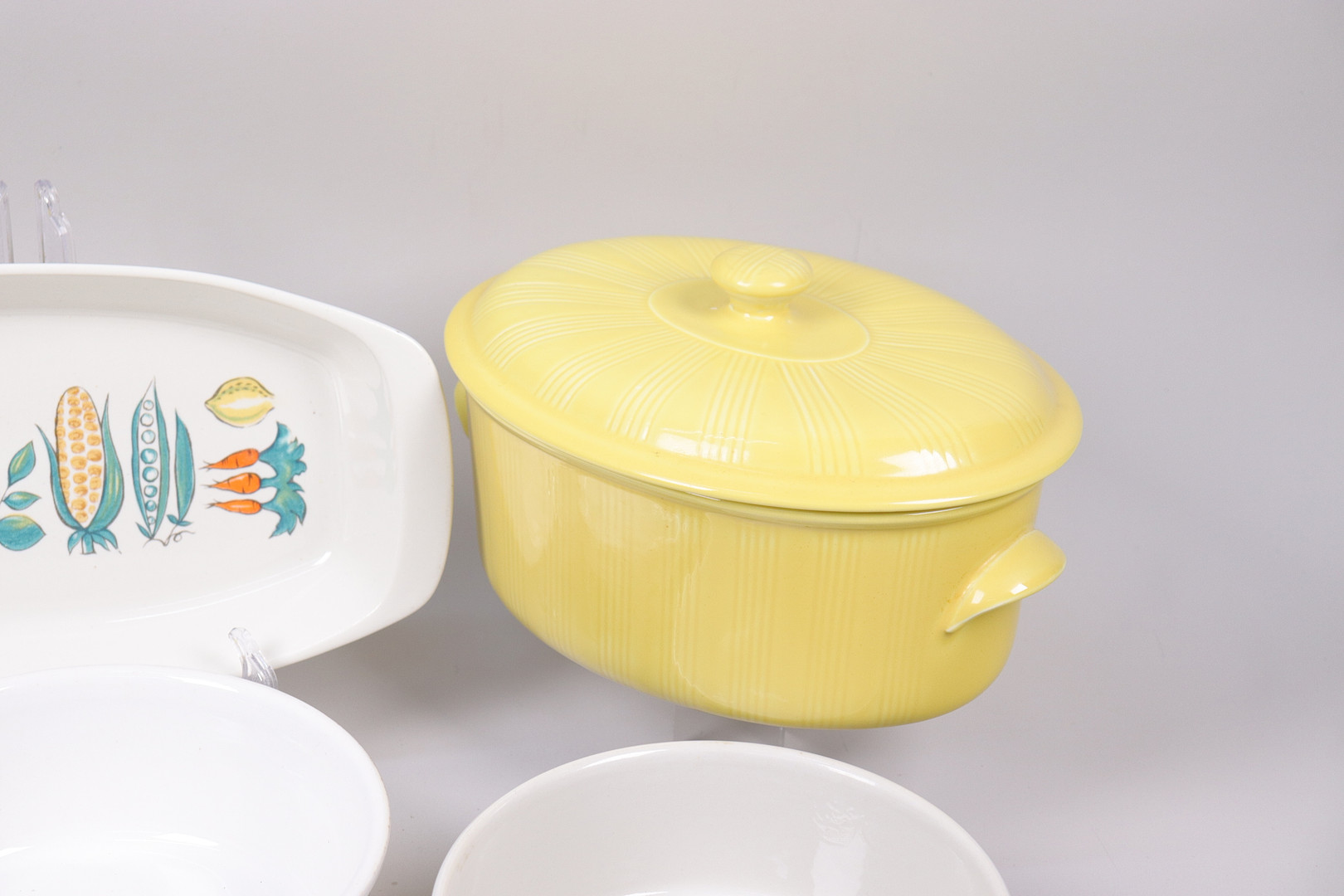 FLINTGODS, Rörstrand, Gustavsberg, Gefle, Villeroy & Boch mm, 8 delar.
