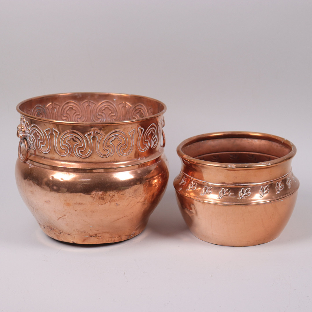 YTTERFODER, koppar, jugend, 1900-tal, 2 st.