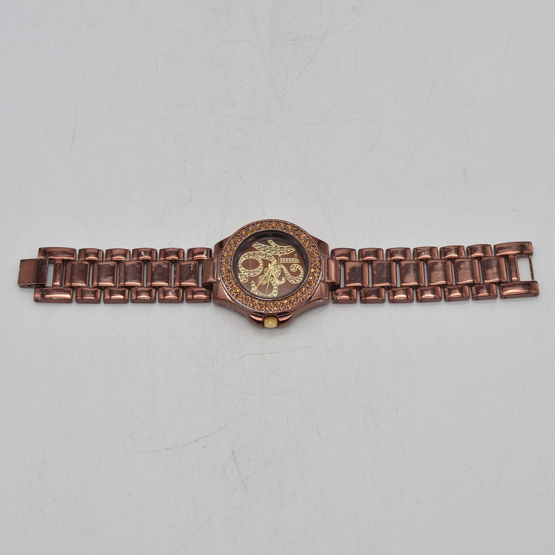 XOXO, MODISCHE ARMBANDUHR, EDELSTAHL MIT FARBSTEINEN BESETZT, QUARTZ, JAPAN MOVT.