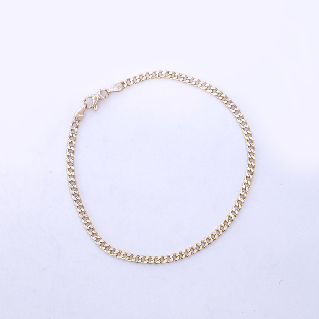 ARMBAND, PANSAR, 18K GULD.