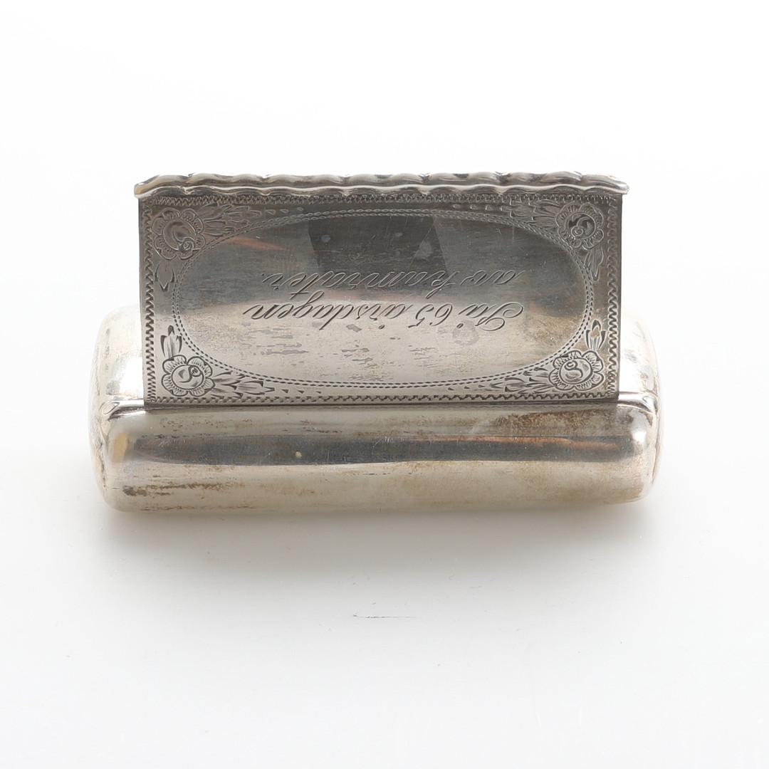 SNUSDOSA, silver.