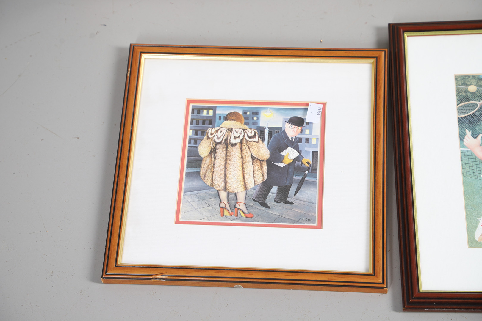 ASSORTED WATERCOLOURS AND PRINTS.
