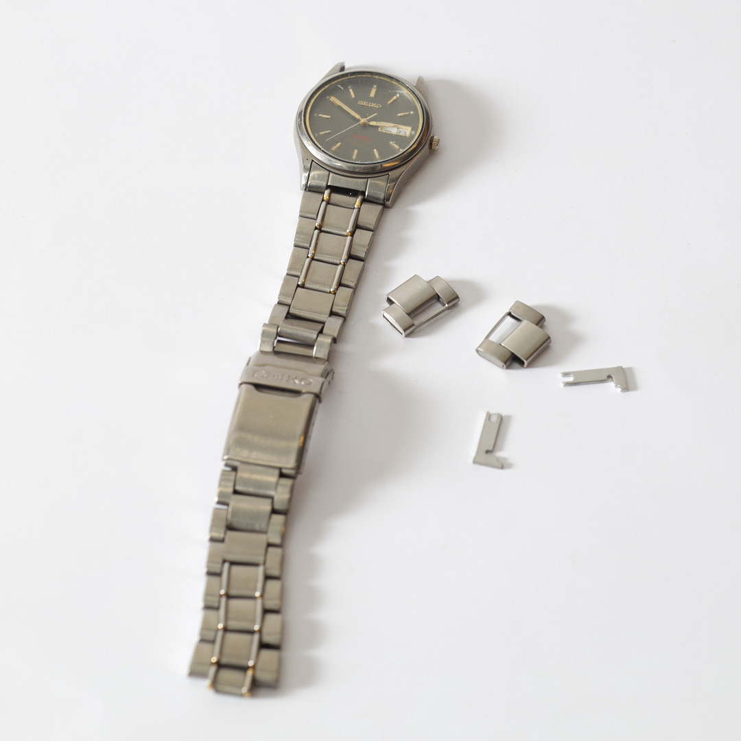 ARMBANDSUR, stål, Seiko Titanium.