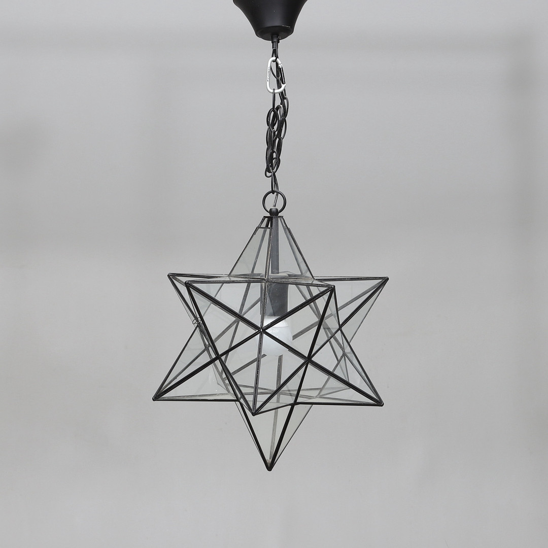 TAKLAMPA, metall/glas, 2000-tal.