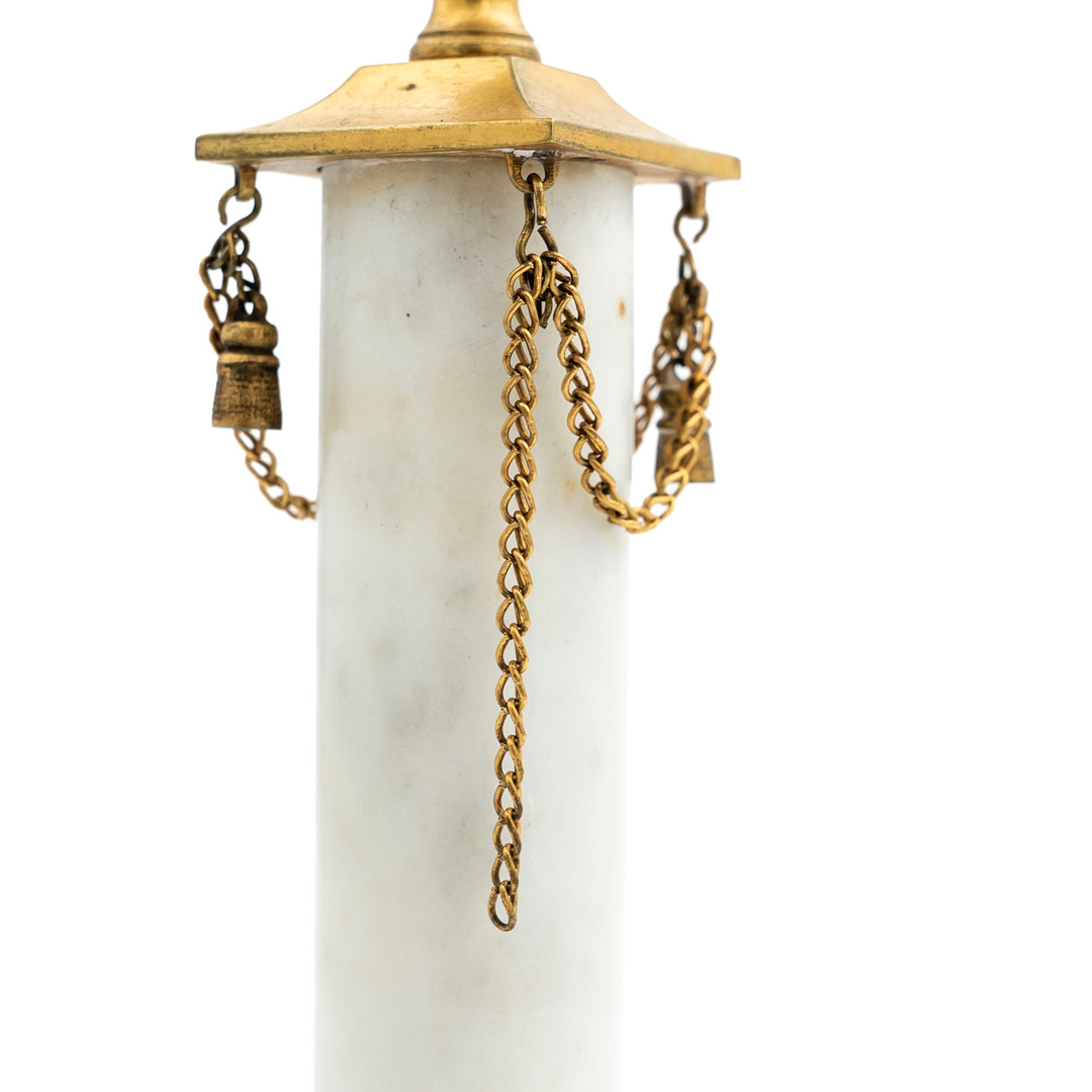 Ljusstake, Marmor, Sengustaviansk stil, 1800/1900.