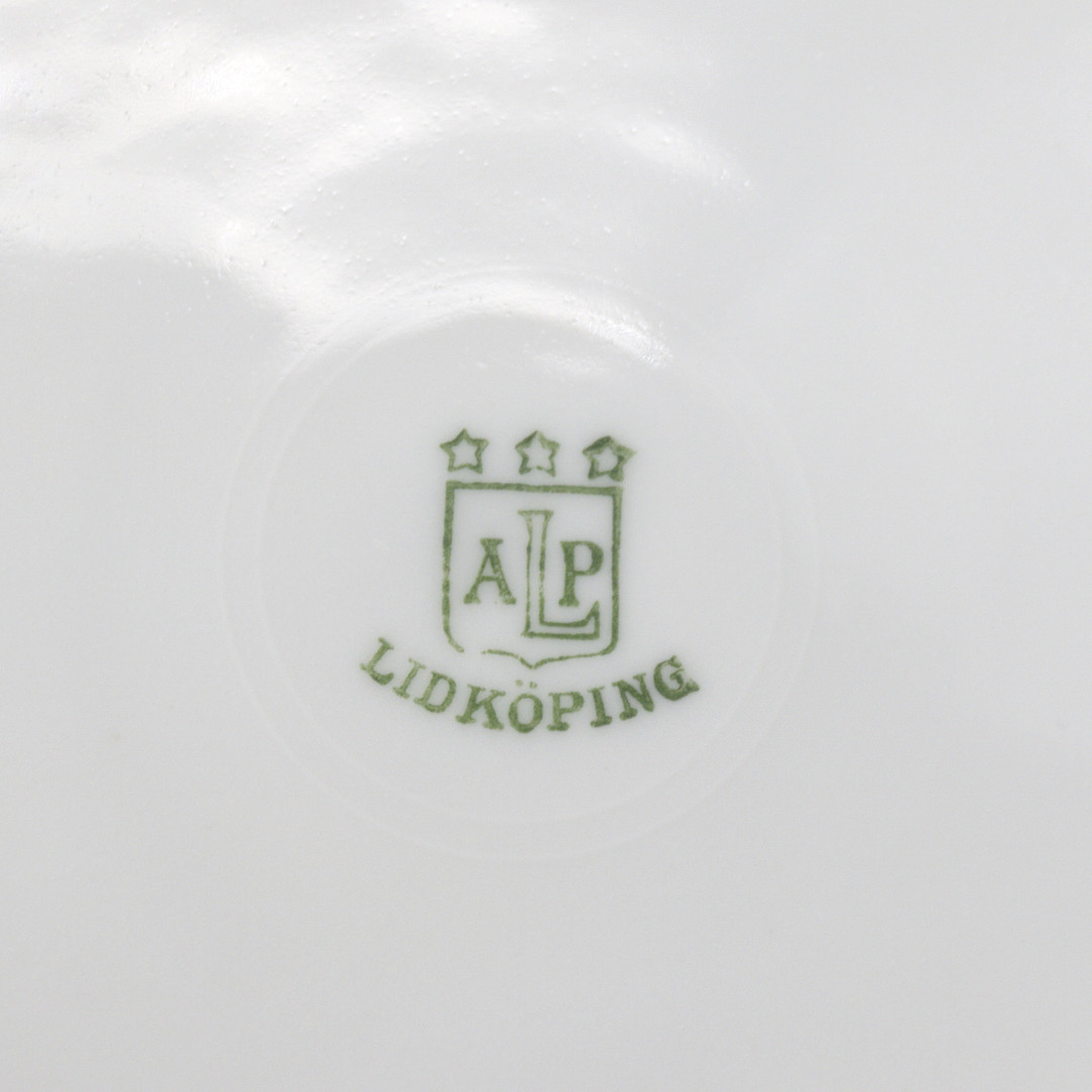 MATSERVIS, 34 delar, porslin, Alp, Lidköping.