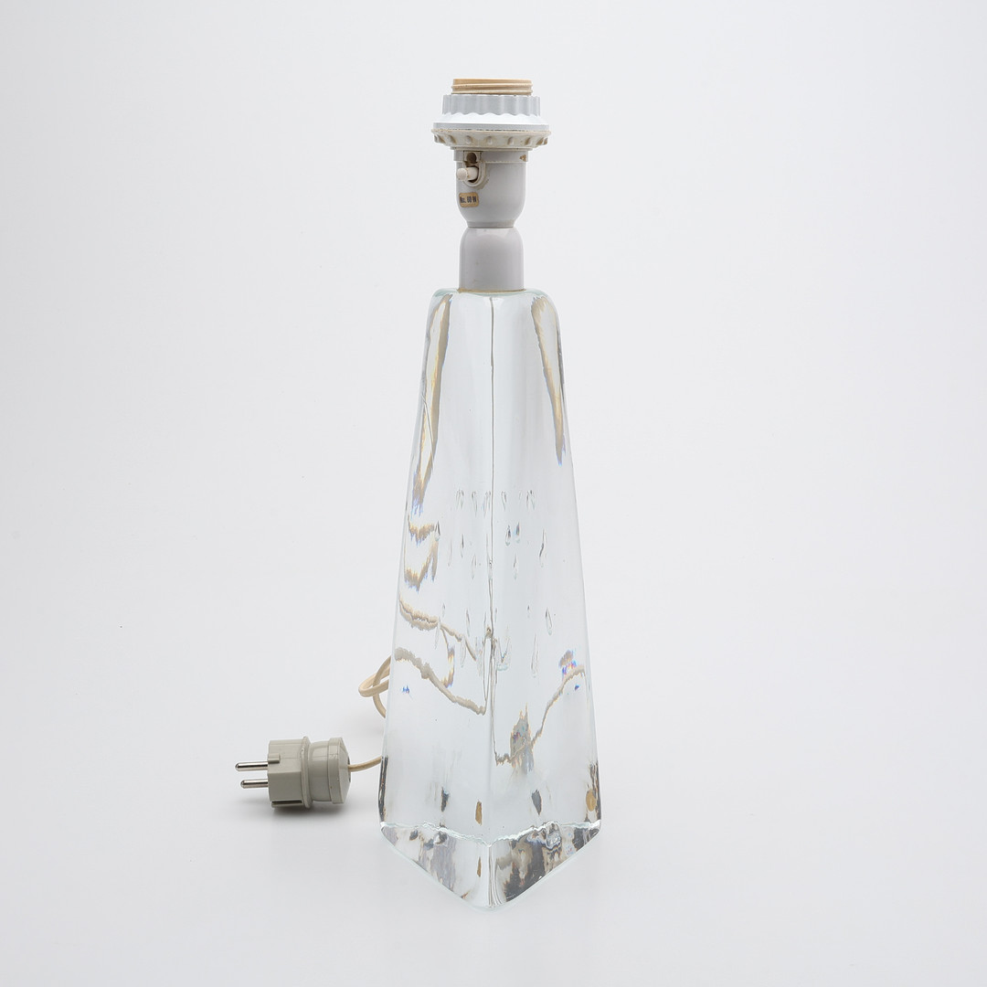 BORDSLAMPA, GLAS, ANETA, 1900-TALETS ANDRA HÄLFT.