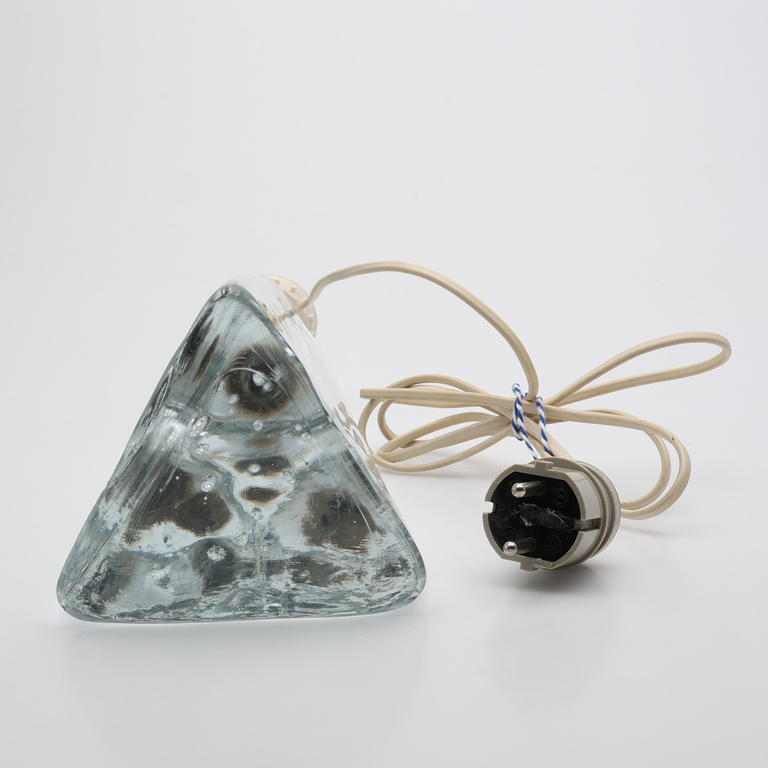 BORDSLAMPA, GLAS, ANETA, 1900-TALETS ANDRA HÄLFT.
