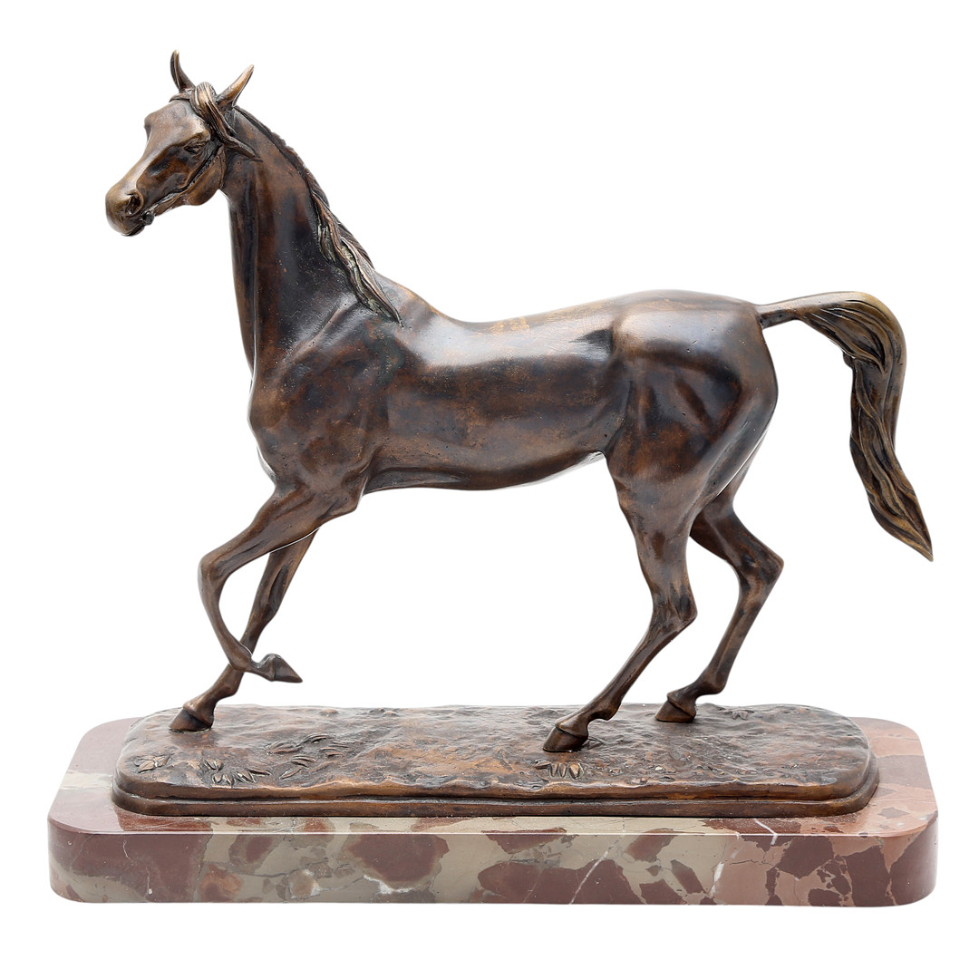 AFTER EMILE LOISEAU. Horse.