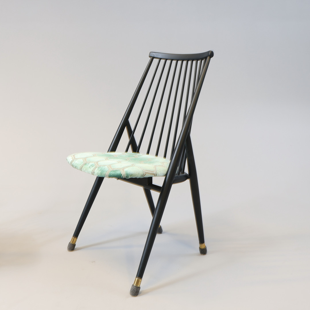 THEA LEONHARD. Stolar, 4 st. "Flamingo", Nässjö Stolsfabrik.