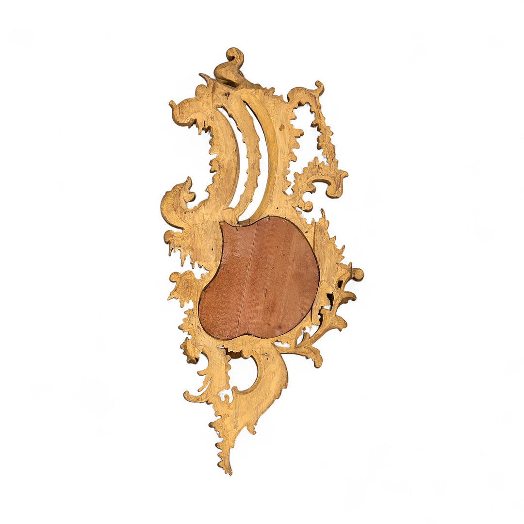 Pair of mirrors with Belle Époque Louis XV style frames in carved and gilt wood, early 20th Century.