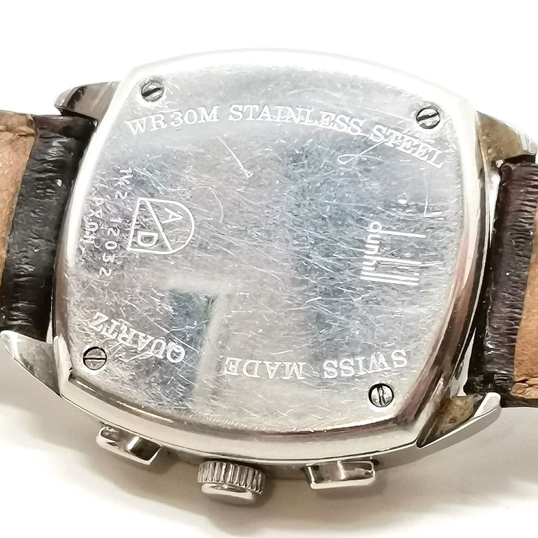 DUNHILL CENTENARY HUNTER CHRONOGRAPH QUARTZ WRISTWATCH.