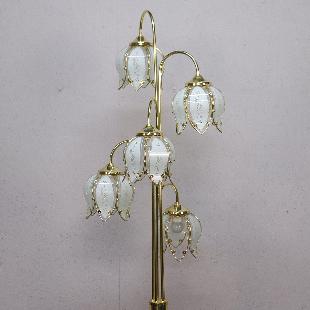 GOLVLAMPA, "Tulpan", Cottex, 1990-tal.