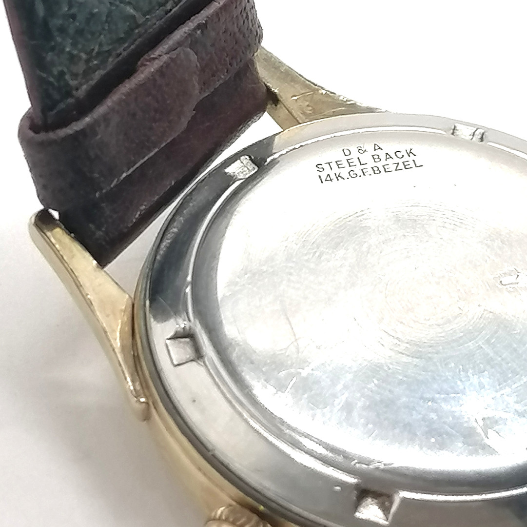 *ETERNA-MATIC c.1960 GOLD CAPPED AUTOMATIC WRISTWATCH.