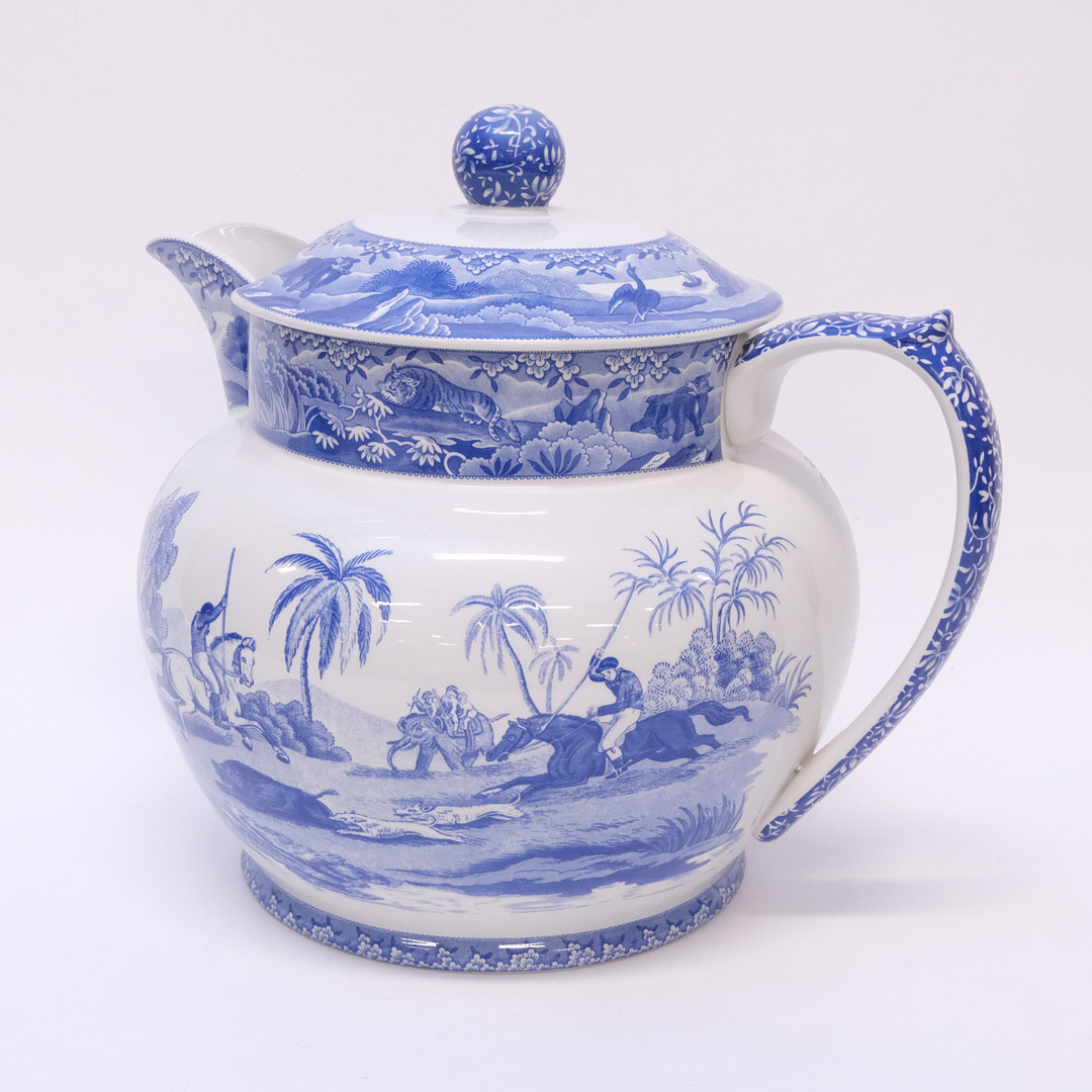 KANNA MED LOCK, "INDIAN SPORTING", SPODE.