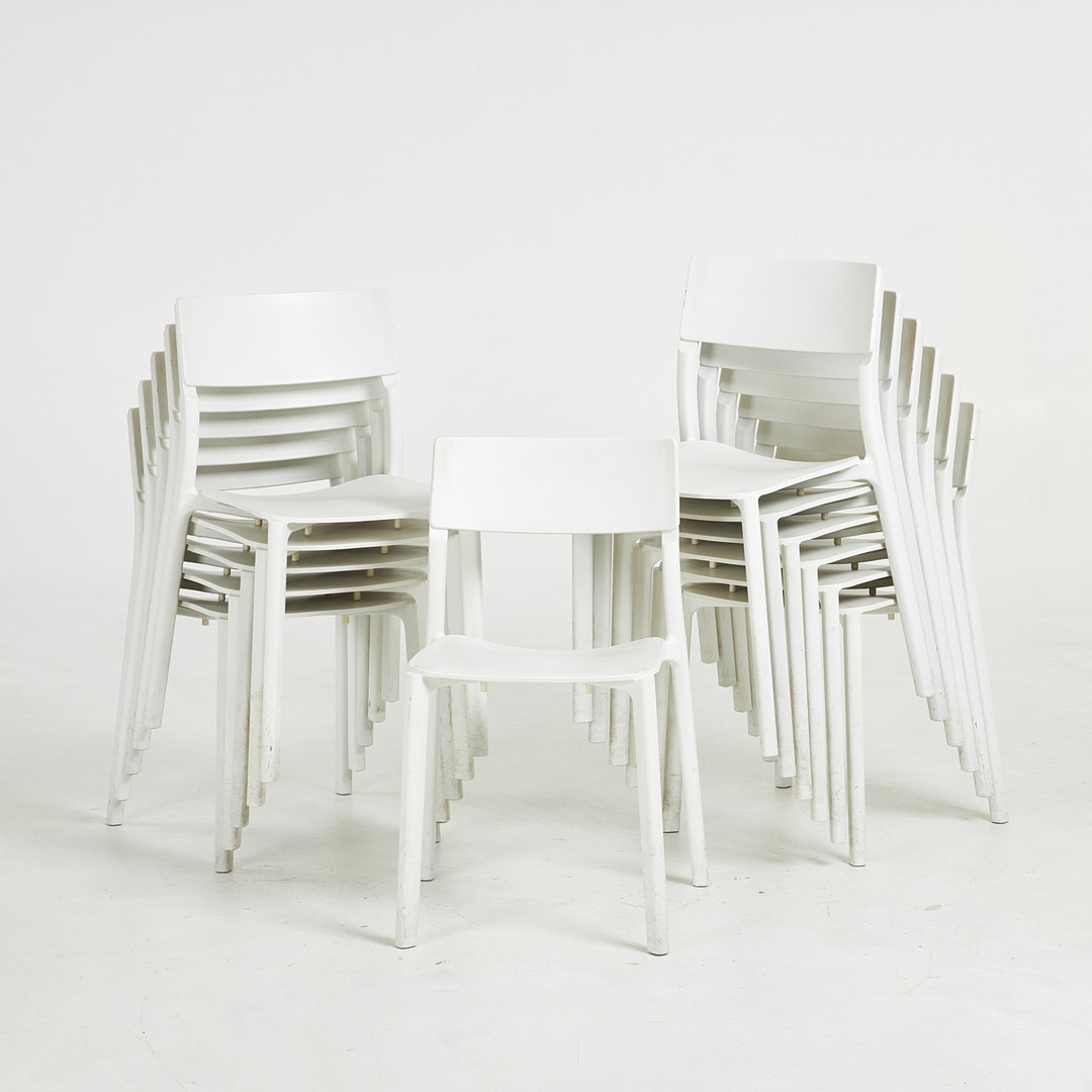 STOLAR, 12 styck, "Janinge", stapelbara, polypropylene/glasfiber, IKEA/Form us with love.