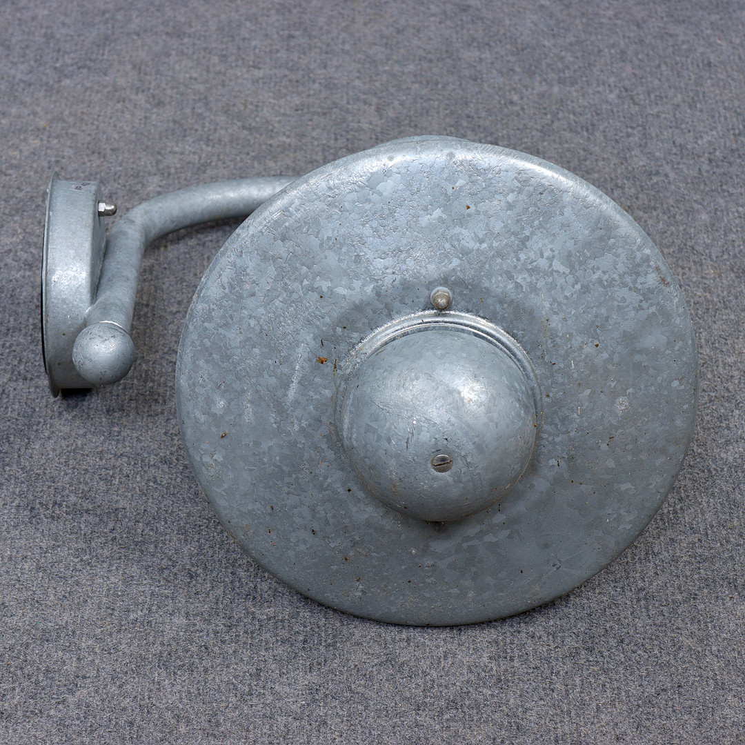 UTOMHUSBELYSNING, VÄGGLAMPA, METALL & GLAS, SAMTIDA.