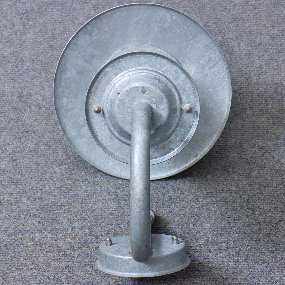 UTOMHUSBELYSNING, VÄGGLAMPA, METALL & GLAS, SAMTIDA.