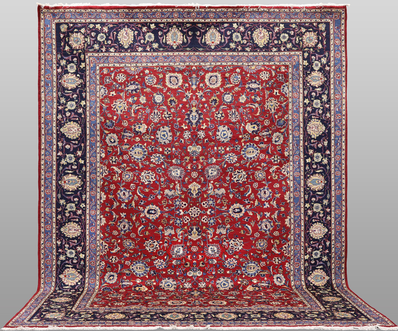 ORIENTMATTA. Keshan fine overall design, 400 x 300 cm.