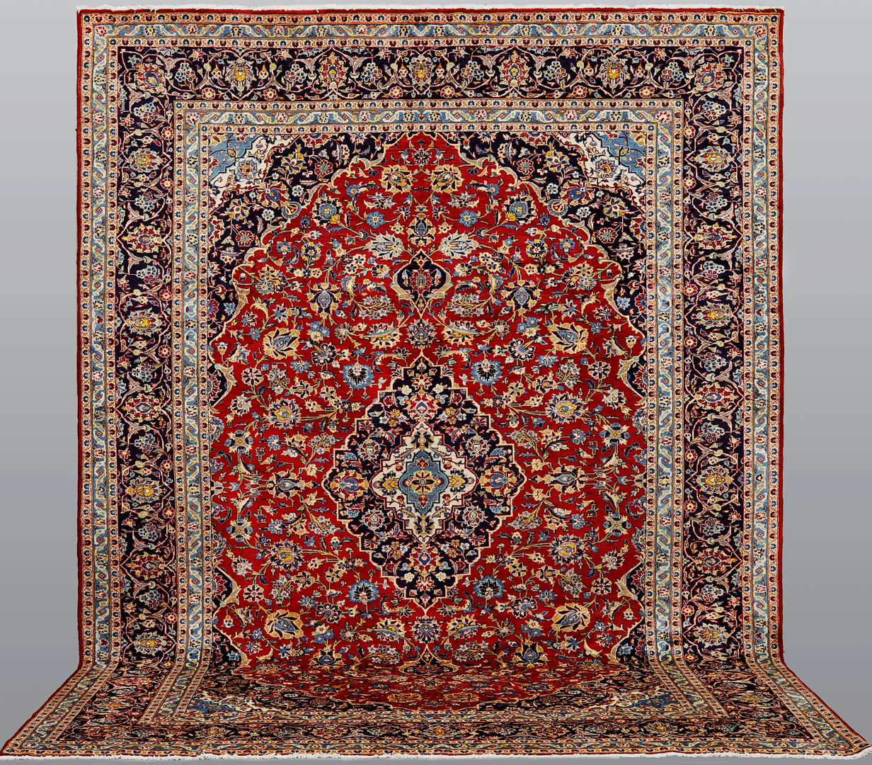 ORIENTMATTA. Keshan fine, 395 x 300 cm.