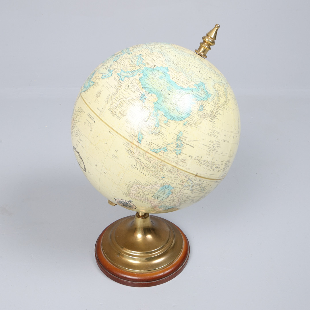 REPLOGLE WORLD CLASSIC SERIES 9 INCH GLOBE.