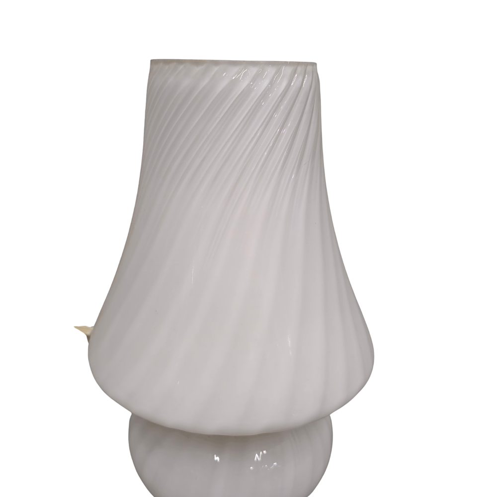 LÁMPARA DE MESA EN CRISTAL DE MURANO. C. 1970S.
