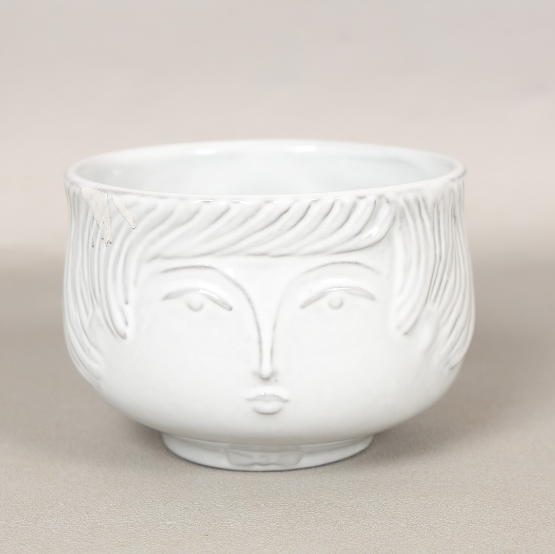 JONATHAN ADLER (B. 1966). A UTOPIA BOY/GIRL BOWL.