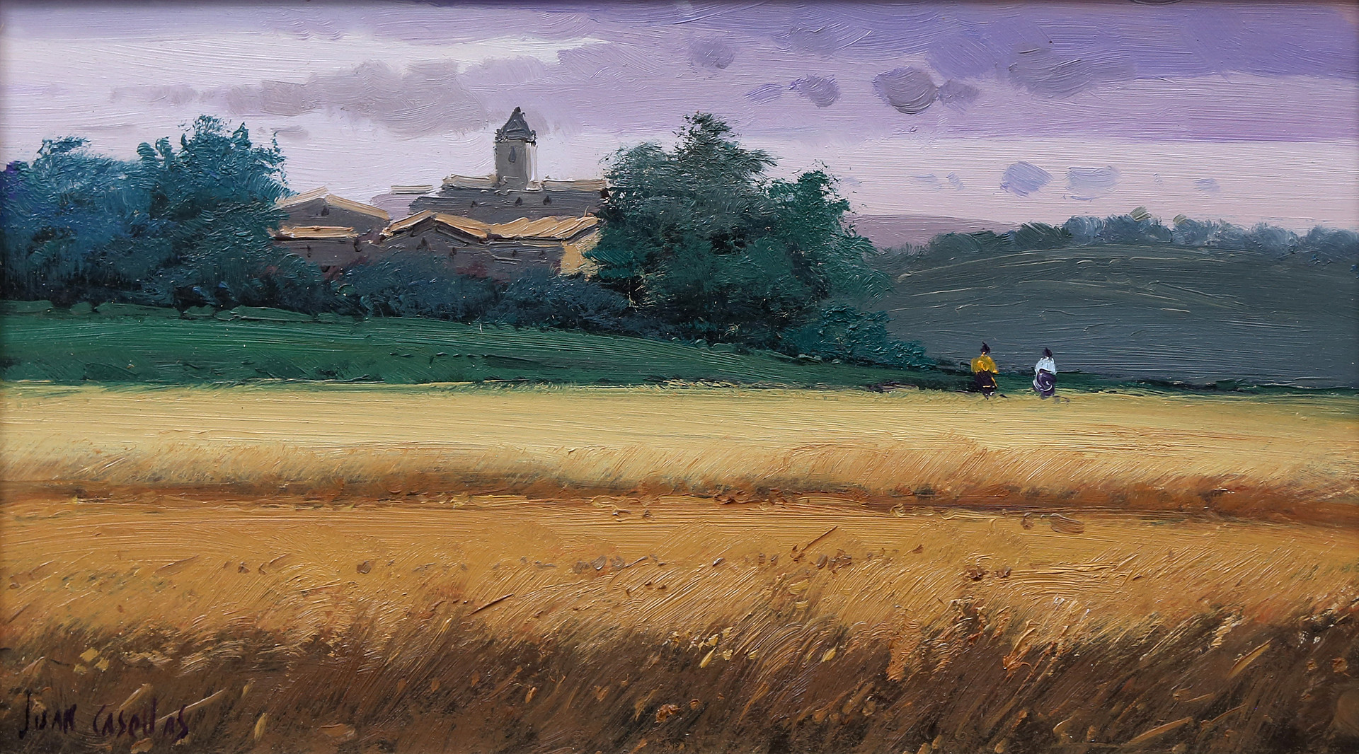 JUAN CASELLAS. Rural view.
