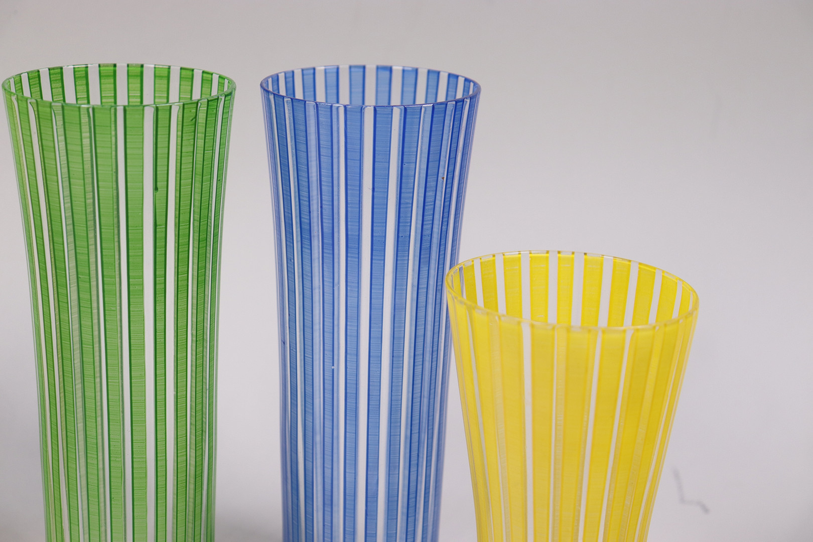 BENGT ORUP. "Strikt", Johansfors, glas, 6 st.