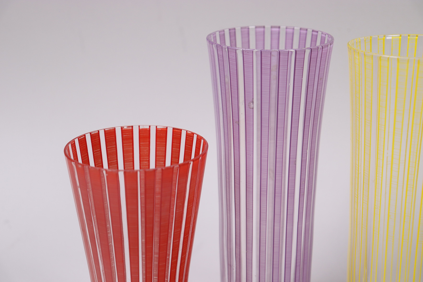 BENGT ORUP. "Strikt", Johansfors, glas, 6 st.